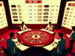 Antarmuka pemilihan meja M-World Championship menampilkan opsi batas taruhan berbeda di pesta slot